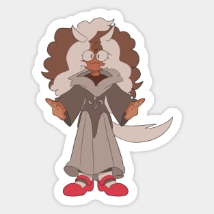 :3 jade Sticker